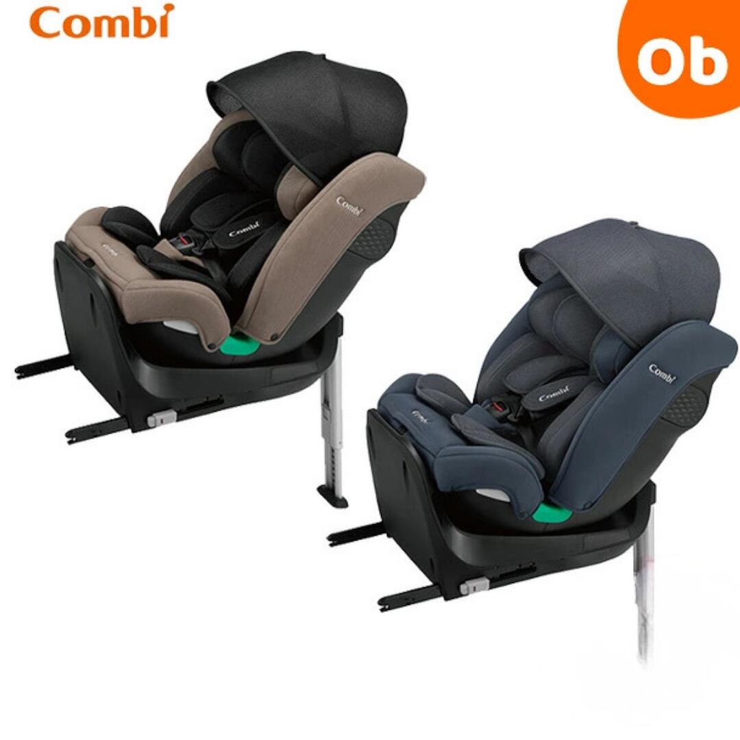 ＼11日1時59分までポイント10倍／＼レビュー特典対象／【公式】コンビ Combi チャイルドシート ジュニアシート ISOFIX 回転式 新生児 1歳 2歳 3歳 4歳 | クルムーヴ R129 エッグショック CA