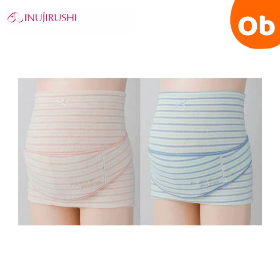 【4/10限定 最大100%Pバック+最大2500円OFFクーポン】犬印 妊婦帯 ふわふわパイルボーダー HB8169 (3L)