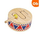 PLANTOYS(プラントイ) ソリッドドラム【18ヶ月頃から3歳頃まで 木製玩具 楽器のおもちゃ プレゼント】【送料無料 沖縄・一部地域を除く】