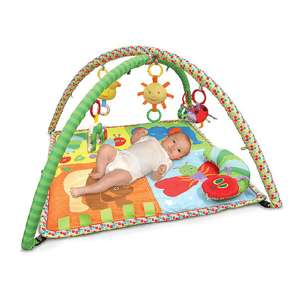 【11/20　20時〜　店内最大ポイント21倍　要エントリー】はらぺこあおむし アクティビティプレイジム 日本育児 ベビージム プレイマット【送料無料 沖縄・一部地域を除く】　クリスマス 2