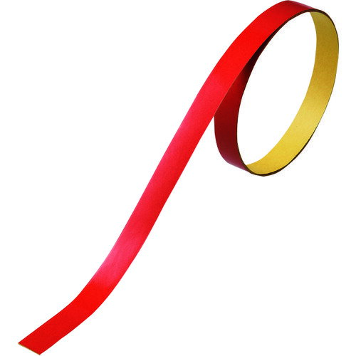 緑十字 ヘルメット用ラインテープ（反射） 赤 HL−B（小） 10mm幅×700mm 10本組 235302 【106-3147】