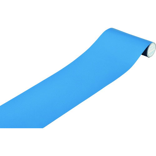 緑十字 配管識別テープ 青（水関係） AH507（大） 150mm幅×2m アルミ 185507 【106-4644】