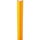緑十字 コーナー用ガードパッド 黄 反射タイプ GPL−3M 50×50×1000mm 塩ビ 246053 【106-4685】