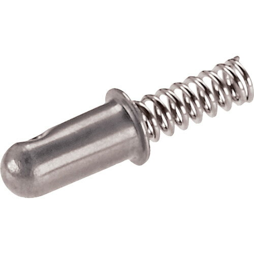 HALDER スプリングスリーブ ステンレス鋼 先端：球形、カラー付 22100.0373 【108-0190】