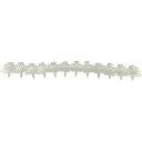 ダイドーハント ショート連結波板ビス 12連X8本(96本入) 4.2X23mm クリア 00045952 【114-2618】