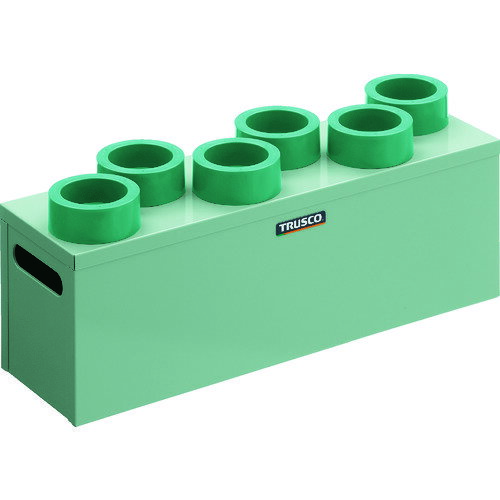 TRUSCO ツーリングケース HSK63A BT40 NT40兼用 6個収納 間口514×奥行149×高さ213mm HSK63-6 【114-610..