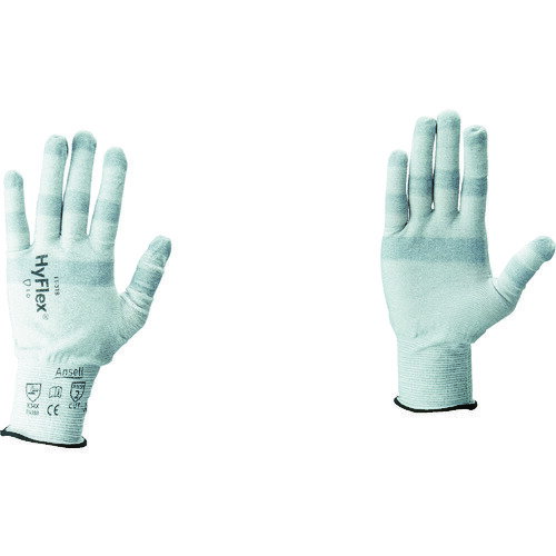 アンセル 耐切創手袋 ハイフレックス 11−318 XLサイズ 11-318-10 【114-6468】(4.0)
