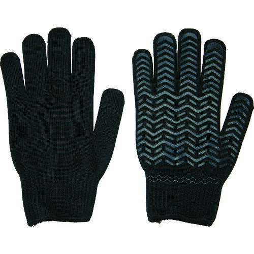 TRUSCO ゴムライナー3双組ブラック Lサイズ TGL-3BK-L 【115-0623】