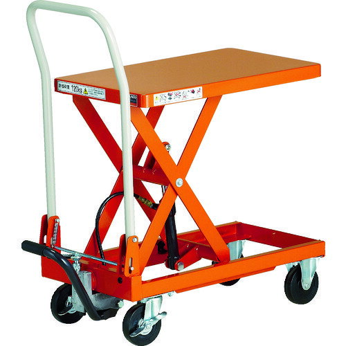 TRUSCO ハンドリフター 150kg 折りたたみ式400X720 HLFA-S150F 【115-7883】