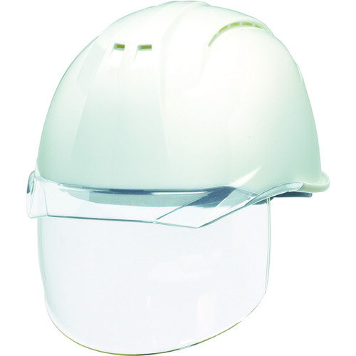 DIC 透明バイザーヘルメット（シールド面付） AP11EVO−CSW KP 白／クリア AP11EVO-CSW-HA6-KP-W/C 【12..