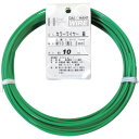 ダイドーハント カラーワイヤー 緑 #10(3.2mm)x10m 10155856 【122-8311】
