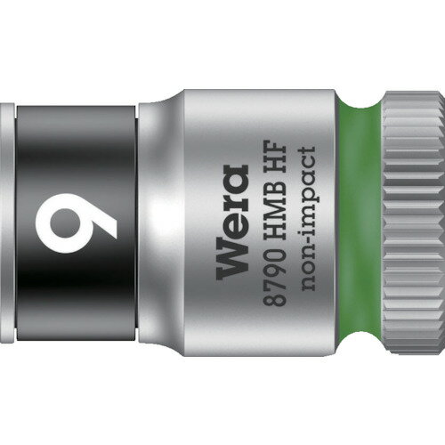 Wera 8790 HMB HFソケット 3／8 9．0mm 003743 【125-6359】