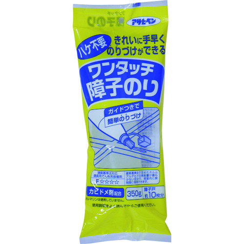 アサヒペン ワンタッチ障子のり 350G 713 156136 【126-8907】