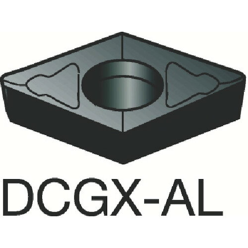 サンドビック コロターン107 旋削用ポジチップ（130） H10 DCGX11T302-AL H10 (130) 【入数：10】 【12..