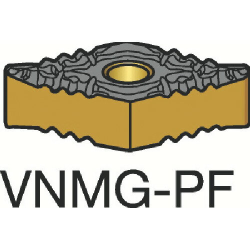 サンドビック T−Max P 旋削用ネガ・チップ（110） 1525 VNMG 16 04 08-PF 1525 (110) 【入数：10】 【1..