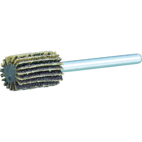 TRUSCO ペーパーミニフラップホイール 外径15X幅20X軸径3 60♯ SK1520-60 #60 (5コイリ) 【144-1736】