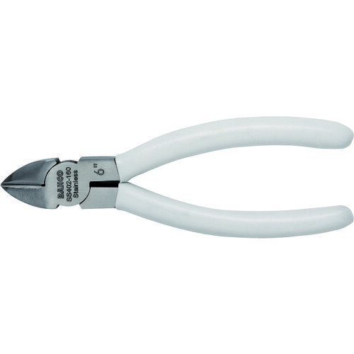 バーコ ニッパ（ステンレス刃） 切断能力：鉄線Φ0．8mm、銅線Φ0．8mm 160mm SS402-160 【144-3582】