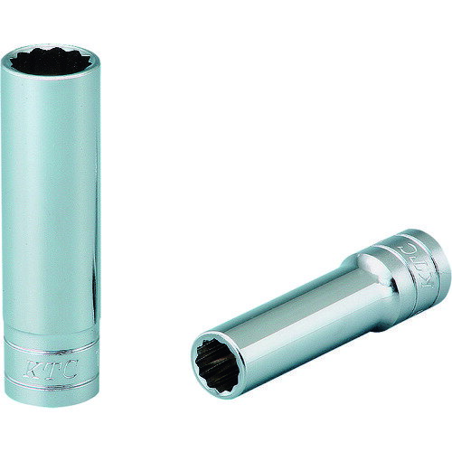 KTC インチ 9．5sq．ディープソケット（十二角）1／4inch B3L-1/4W 【146-2341】