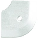 ASSIST 床金物20−112LSヘの字押えコーナー アルミシルバー 出隅 53×53mm 20-112LS51 【147-1533】