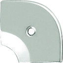 ASSIST ヘの字押え 床金物20−102LN コーナー ステンレス 入隅 53×53mm 20-102LN52 【147-1547】