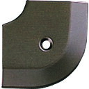 ASSIST 床金物20−112LGBヘの字押えコーナー アルミブロンズ 出隅 53×53mm 20-112LGB51 【147-1559】
