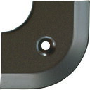 ASSIST 床金物20−111LGBヘの字押えコーナー アルミブロンズ 出隅 43×43mm 20-111LGB51 【147-1573】