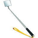 緑十字 伸縮式点検用ミラー KMB-2056 ミラー部:45×55mm シャフト:270~1250mm ストラップ付き 289111 【147-9828】