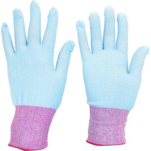 ミドリ安全 耐切創性手袋 カットガード182 ブルー 最薄手タイプ M CUT GUARD-182-BL-M 【149-3504】