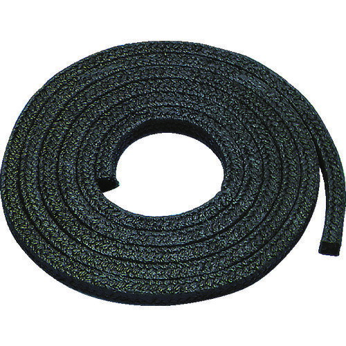 ニチアス TOMBO No．9077−L ナフロンカーボンファイバーパッキンL □6．4 TOMBO NO.9077-L-6.4 【149-46..