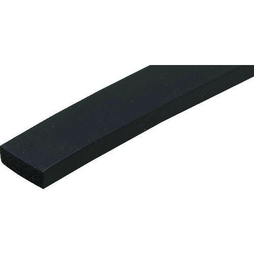 TRUSCO EPDMスポンジ角紐平型 5X10 10m巻 EPDM-0510K-10M 【160-9743】