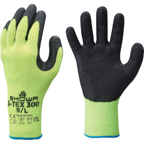 ショーワ 耐切創手袋 ハガネコイル S−TEX300 Lサイズ S-TEX300-L 【161-4382】