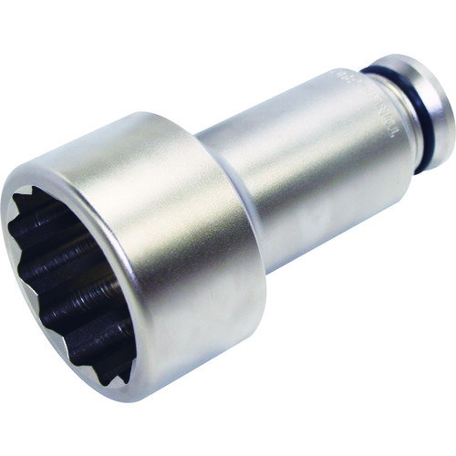 TONE インパクト用ソケット（建築用） アンカーボルト用ソケット（12角） 対辺寸法50mm 8AD-50L200 【166-1737】