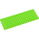 緑十字 滑り止めシート 薄い緑(若草) 三段突起タイプ SVG-1540YG 150×400×5mm 合成ゴム製 260125 【167-0483】