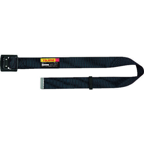 タジマ 胴ベルト アルミワンフィンガー黒バックルドット柄 ドット青 Mサイズ BAM125-DBU 【168-0064】(4.0)