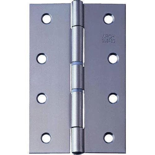 ARCH 中厚蝶番76mm 光沢研磨 TN4520-76BK 【168-7715】