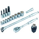 KTC 12.7sq.ソケットレンチセット トルクルモデル TB417TQ 【171-8217】