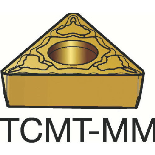 サンドビック コロターン107 旋削用ポジチップ（120） 2025 TCMT 16 T3 08-MM 2025 (120) 【入数：10】..