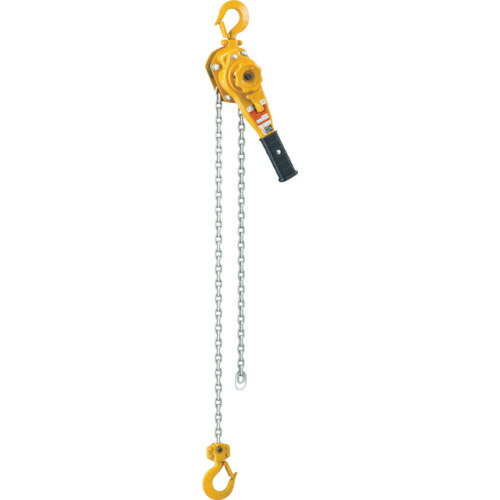 キトー キトーレバーブロックL5形 定格荷重0．8t 標準揚程1．5m LB008 (0.8トン) 【176-0688】(4.0)