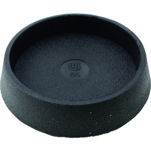 WAKI イスゴム 平置 黒丸 65ミリ 1個 GK-173 【179-8681】