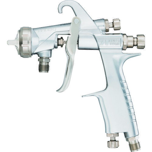 アネスト岩田 小形スプレーガン（重力式） ノズル口径Φ1．3 空気使用料145L／min WIDER1-13K1G 【194-8..