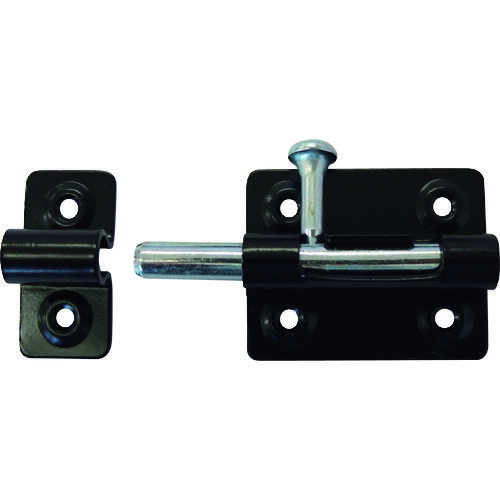 NewHikari 丸棒ラッチ 大々 黒色 SH-LM45BK 【195-0747】