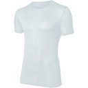 おたふく JW−521 11.WH 3D ショート クルーシャツ L JW-521-WH-L 【195-1008】(4)