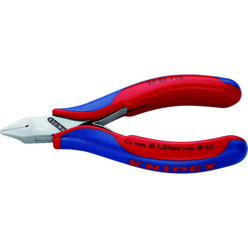 KNIPEX 7752−115 エレクトロニクスニッパー 7752-115 【195-5233】