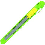 プラス 365743）カッターナイフ S CU−103 グリーン10本 CU-103 GR(10) 【196-2698】