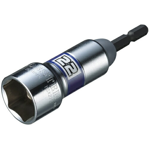 エビ ストロック スタンダードソケット 高耐久タイプ 6角 対辺22mm DSX22S 【197-5936】