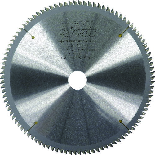 モトユキ グローバルソーアルミ用 GA-210-100 【199-1618】