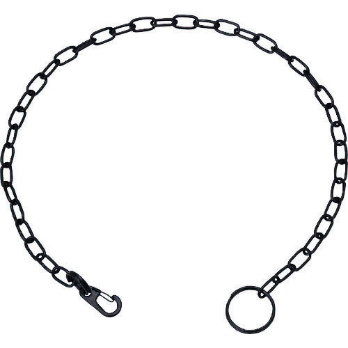 水本 ステンレス ポケットチェーンMP型（ブラック） 全長300mm C：4mm B-2263 【201-3467】