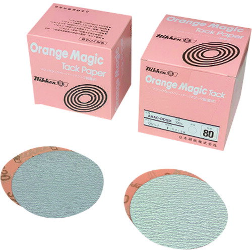 日本研紙 AHマジックタックペーパー丸型 Φ125 P180 AHAC-DDSM P180 【入数：100】 【206-6543】