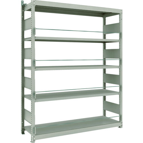 TRUSCO スチールラック 災害備蓄ラック M1．5型 1460X445X1800 5段単体 M1.5-DS6545 【206-6991】