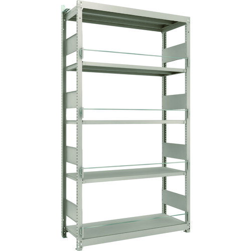 TRUSCO 災害備蓄ラック スチールラック M1．5型 W1160×D445×H2100 5段 単体 M1.5-DS7445 【206-7002】